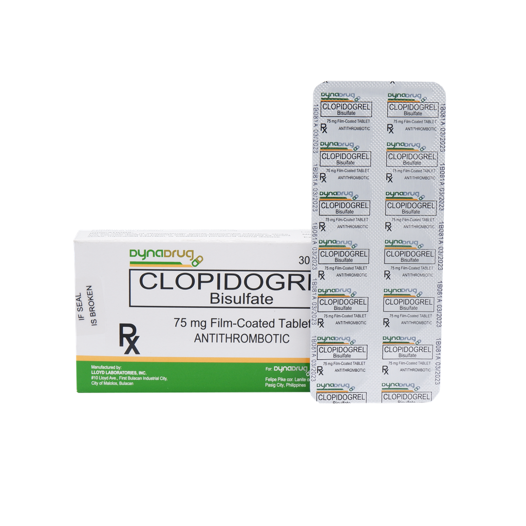 Dyna Drug Clopidogrel Tablet 75mg