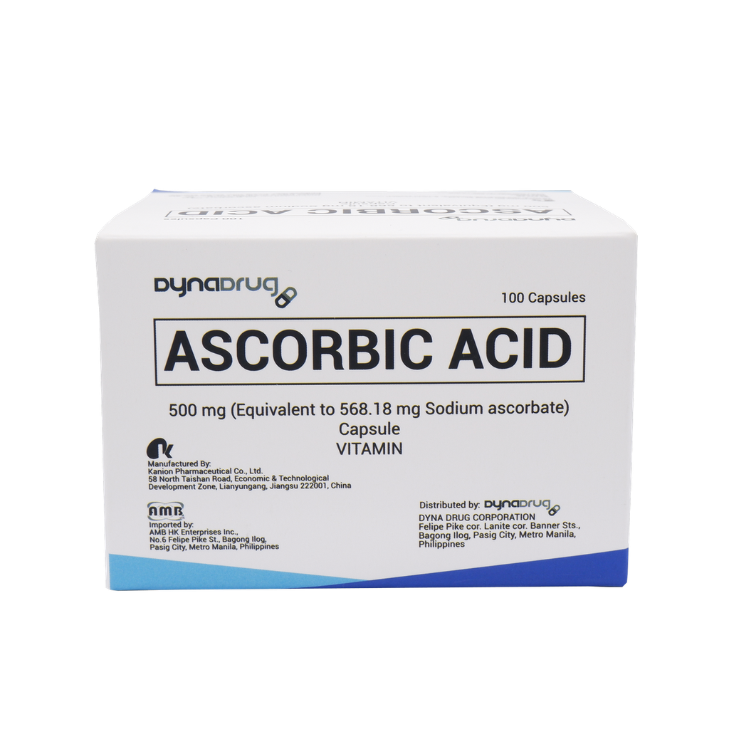 Dyna Drug Ascorbic Acid Capsule 500mg