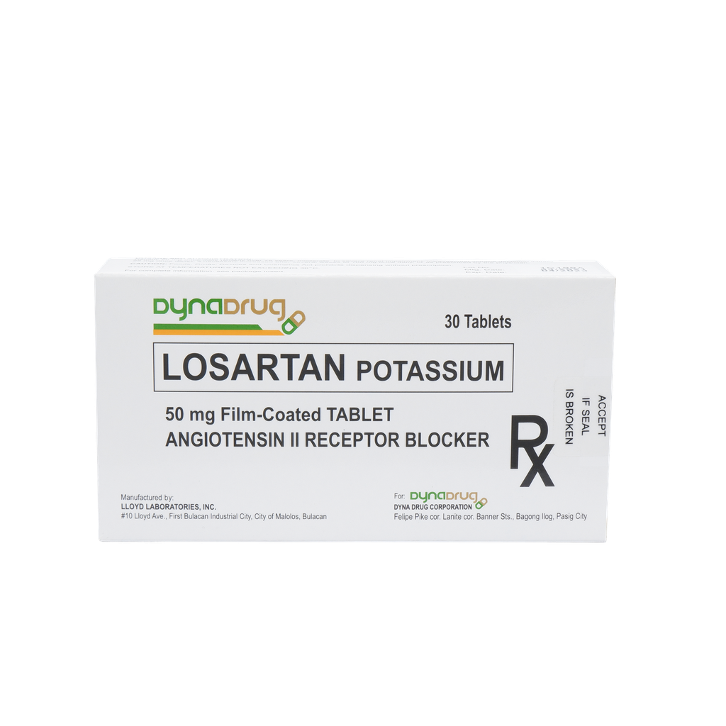 Dyna Drug Losartan Film-Coated Tablet 100mg