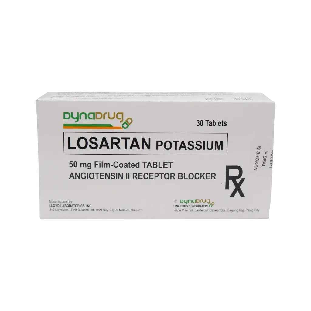 Dyna Drug Losartan Film-Coated Tablet 50mg