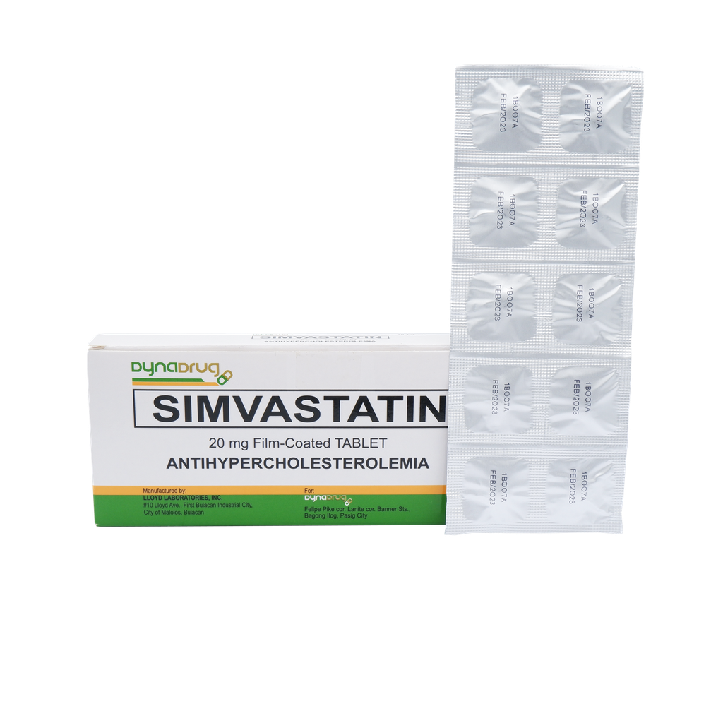 Dyna Drug Simvastatin Tablet 20mg