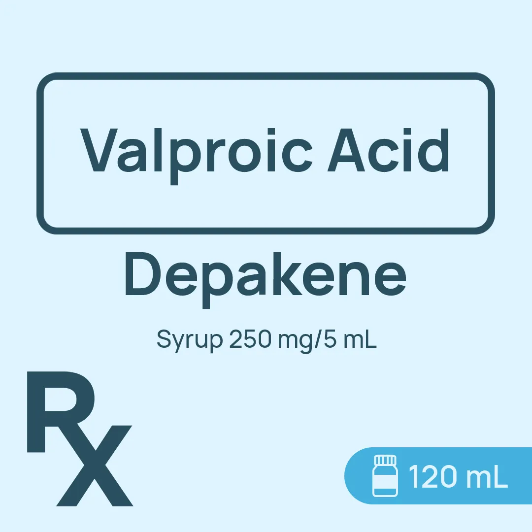 Depakene Syrup 250mg/5mL 120mL