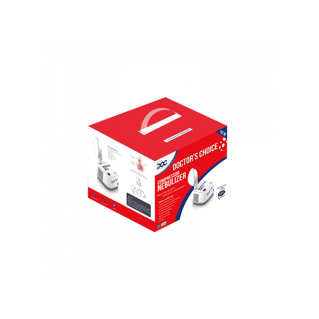 Doctor's Choice Compressor Nebulizer (ATC-DC831)-Red