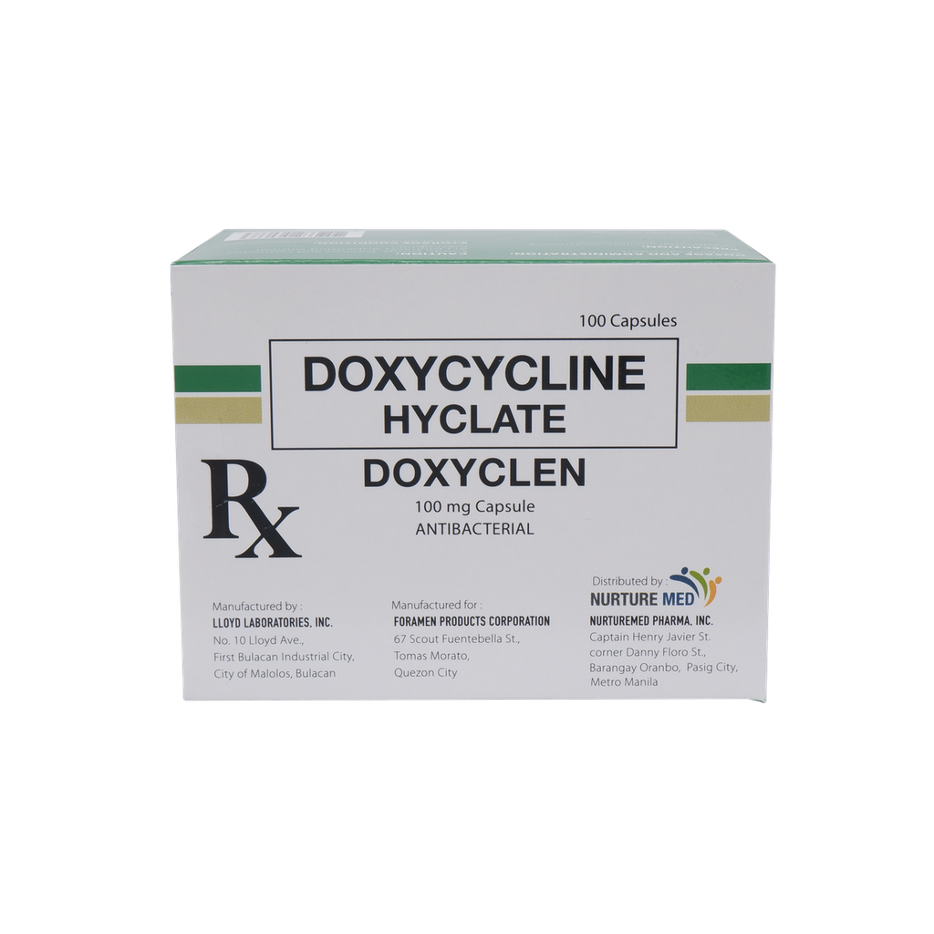 Doxyclen 100mg Capsule
