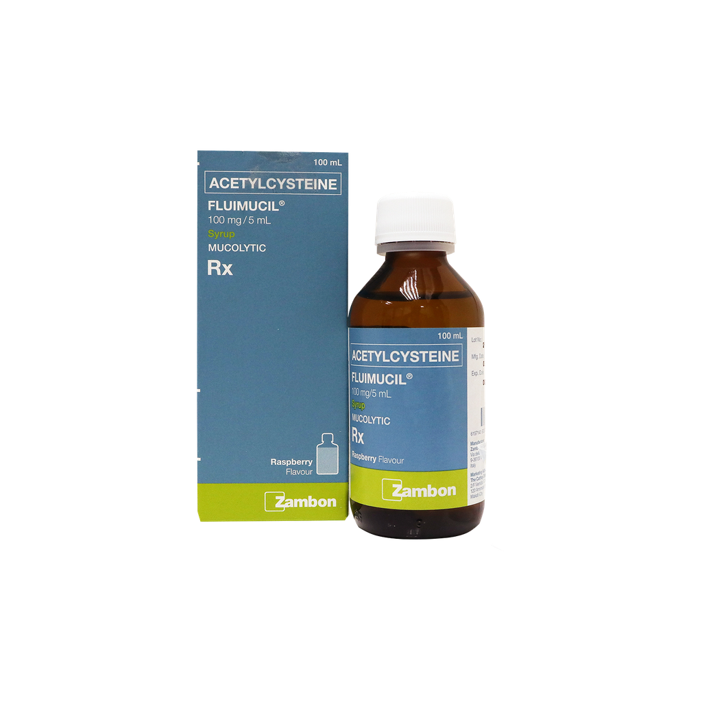 Fluimucil Syrup 100mg/5 mL 100mL