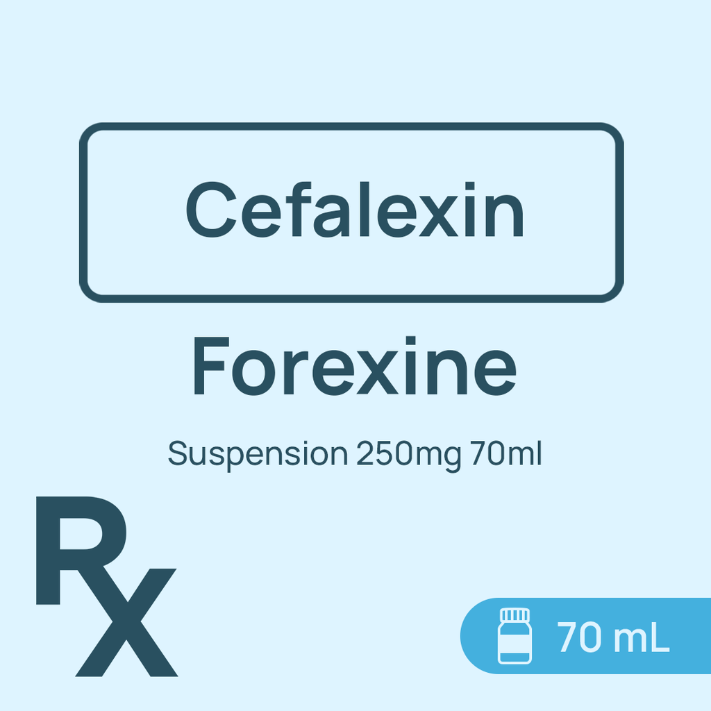 Forexine Suspension 250mg 70mL