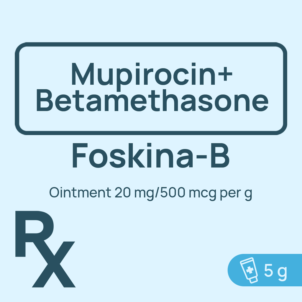Foskina-B Ointment 20mg/500 mcg/g 5g
