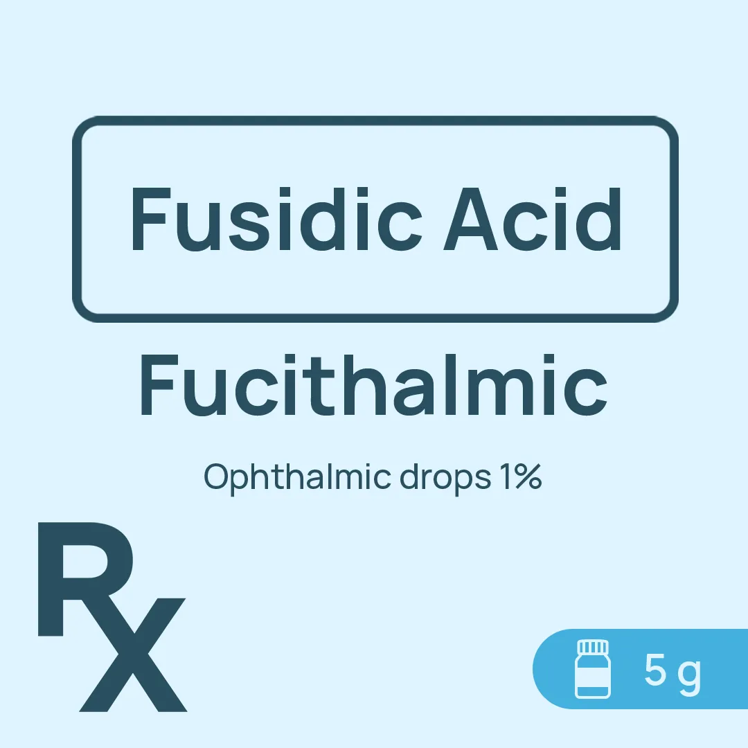 Fucithalmic Ophthalmic Drops 1% 5g