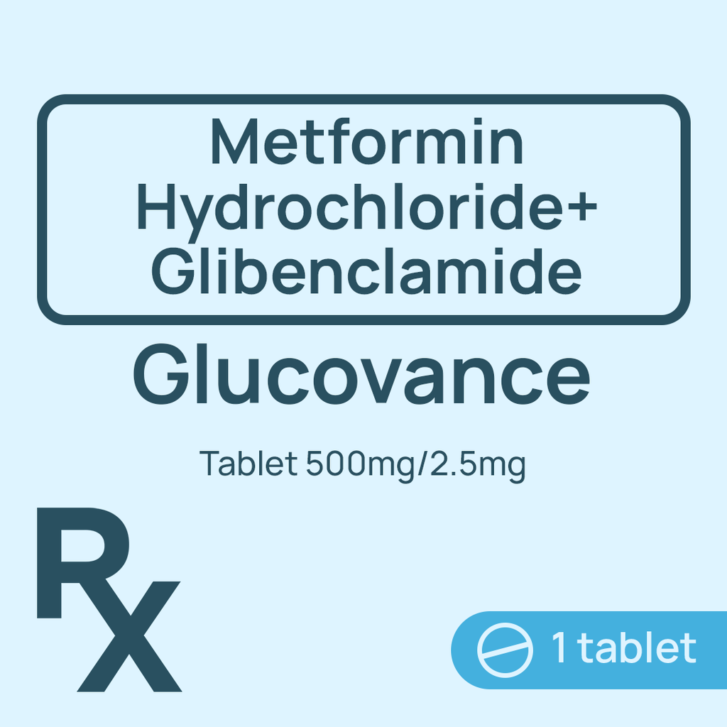 Glucovance Tablet 500mg/2.5mg