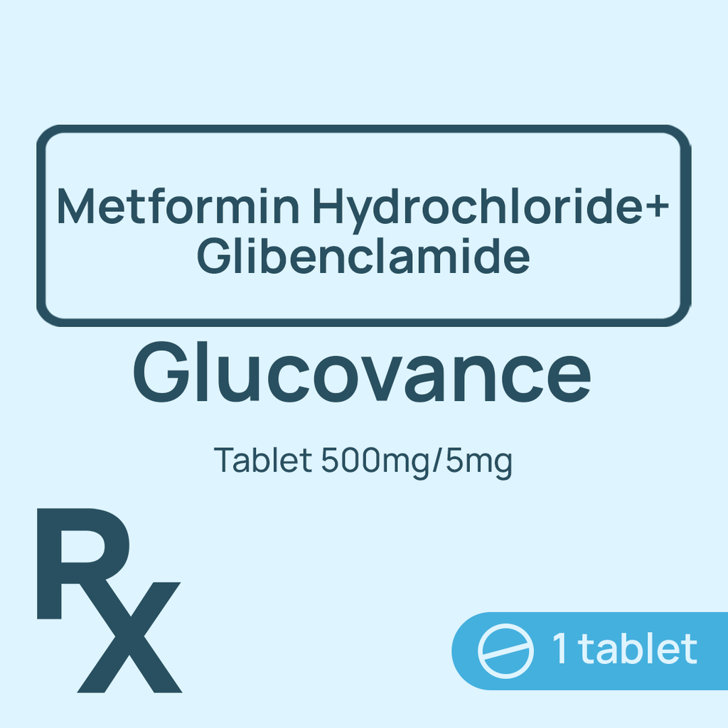 Glucovance Tablet 500mg/5mg