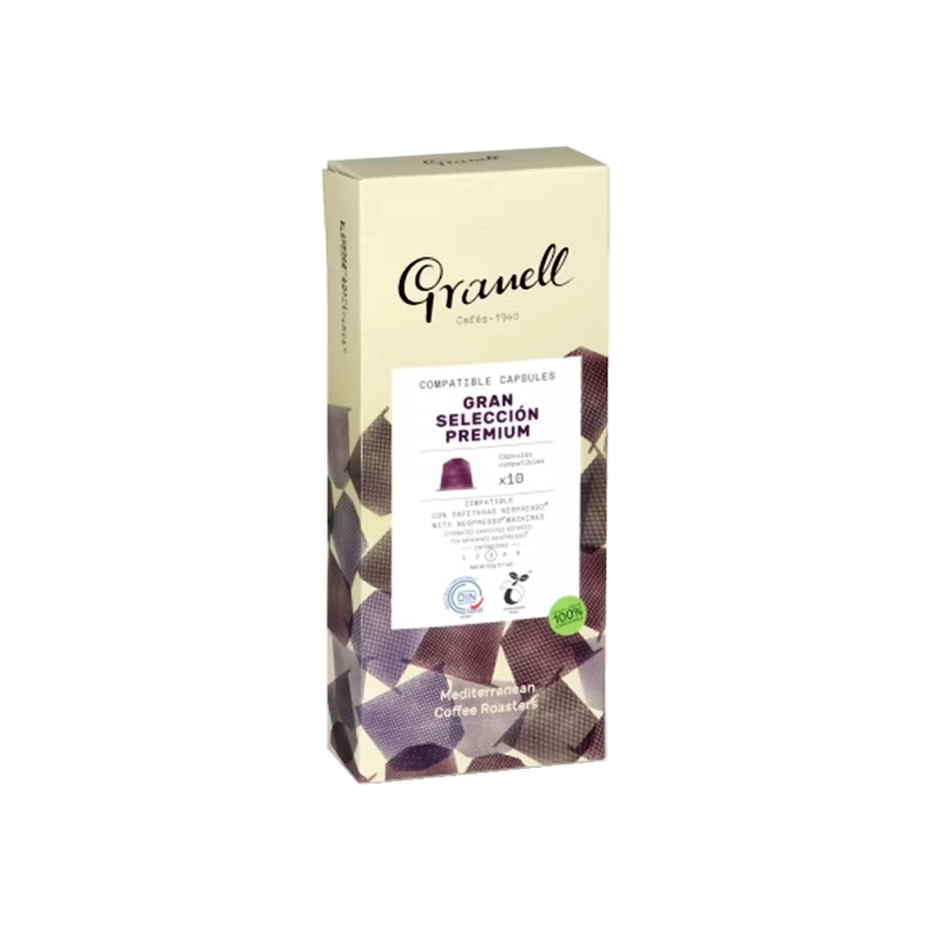 Granell Compatible Capsules Gran Seleccion Premium Espresso 5g 10's