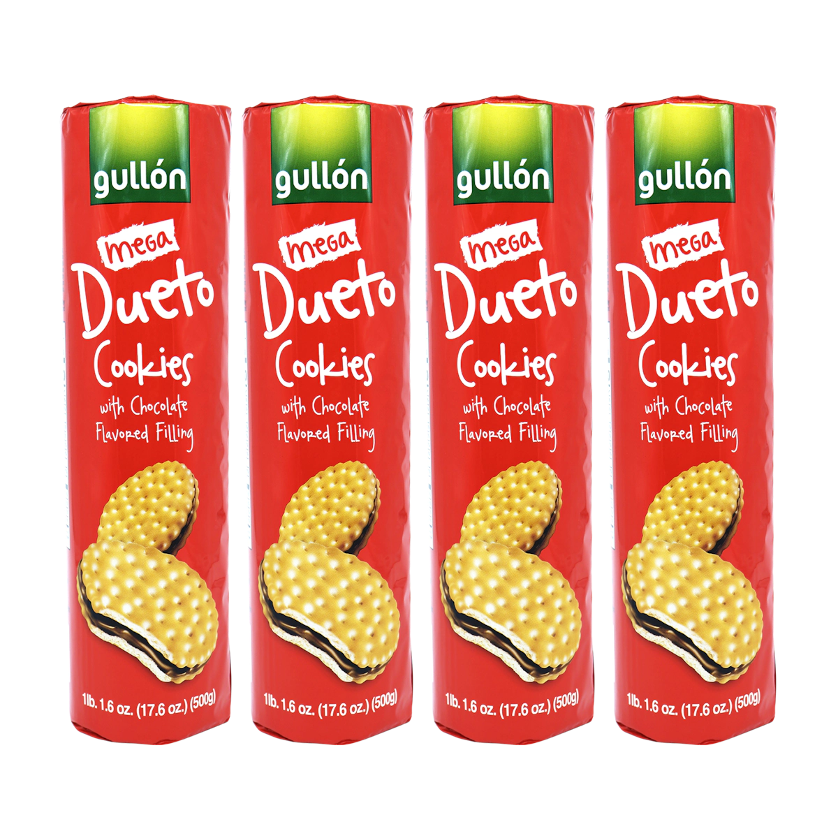 Gullón Mega Cookies-Chocolate (Bundle Of 4)