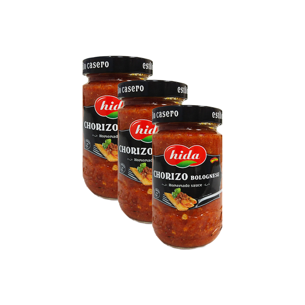 Hida Chorizo Bolognese Tomato Sauce 350G (Bundle Of 3)