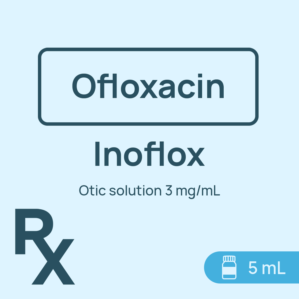 Inoflox Otic Solution 3mg/mL 5mL