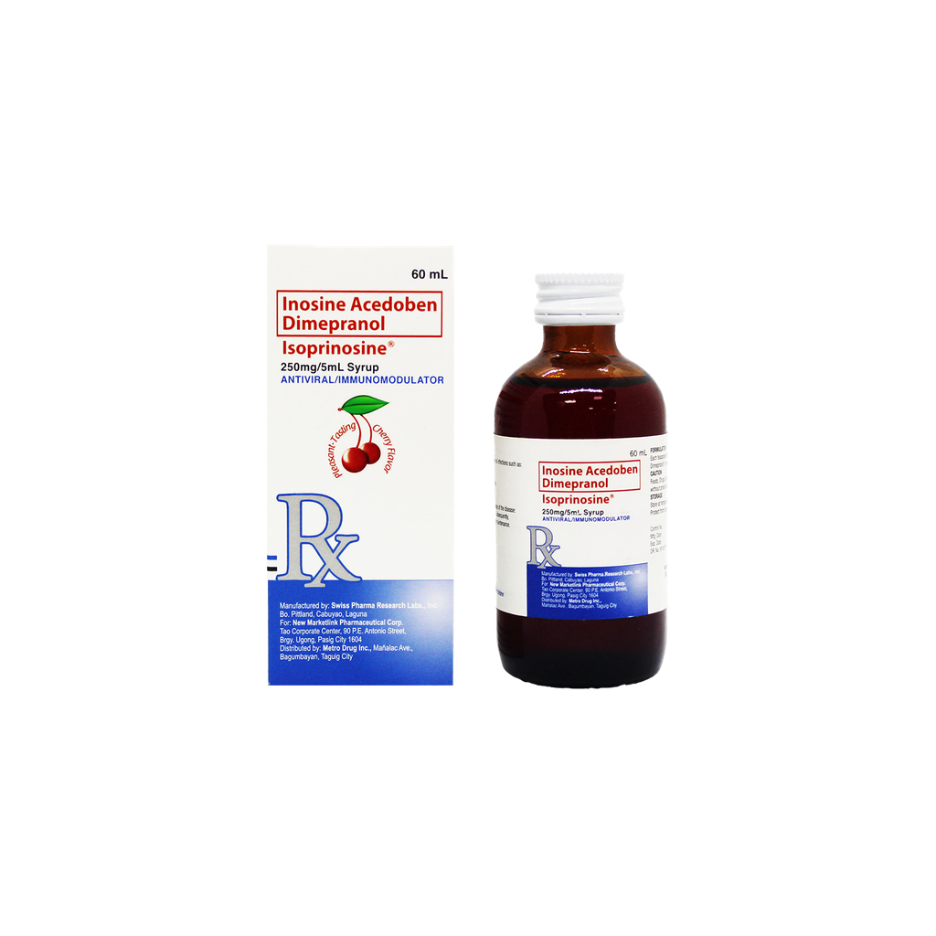 Isoprinosine Syrup 250mg/5mL 60mL