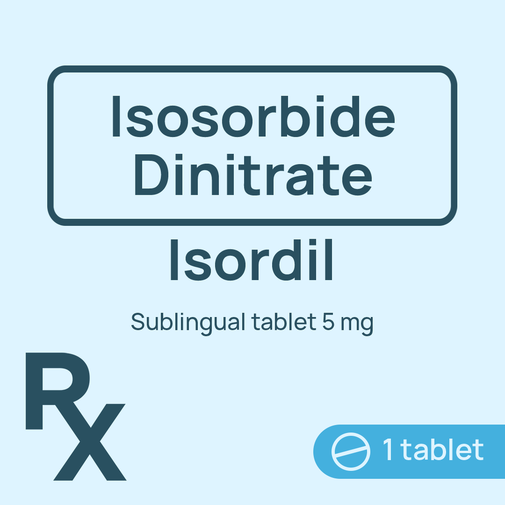 Isordil Sublingual Tablet 5mg