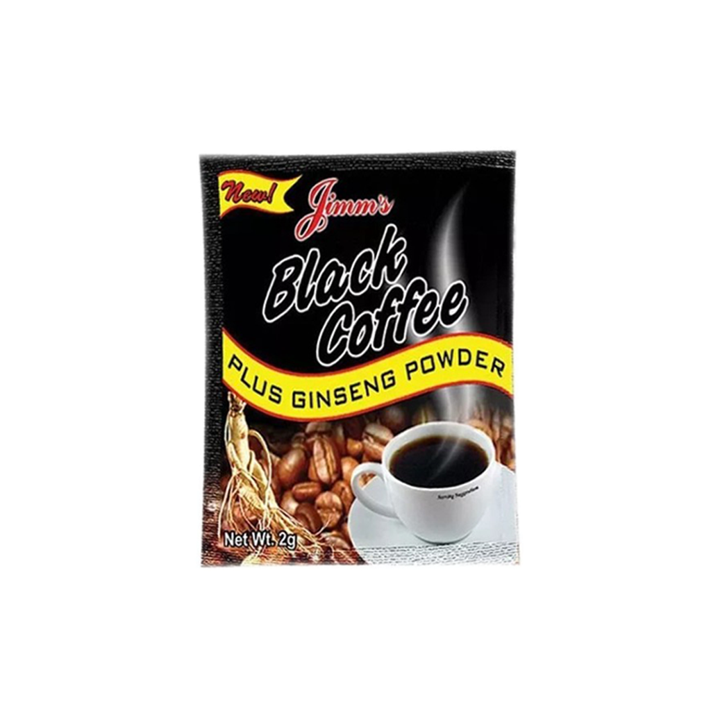 Jimm's Black Coffee Plus Ginseng 2g 24's