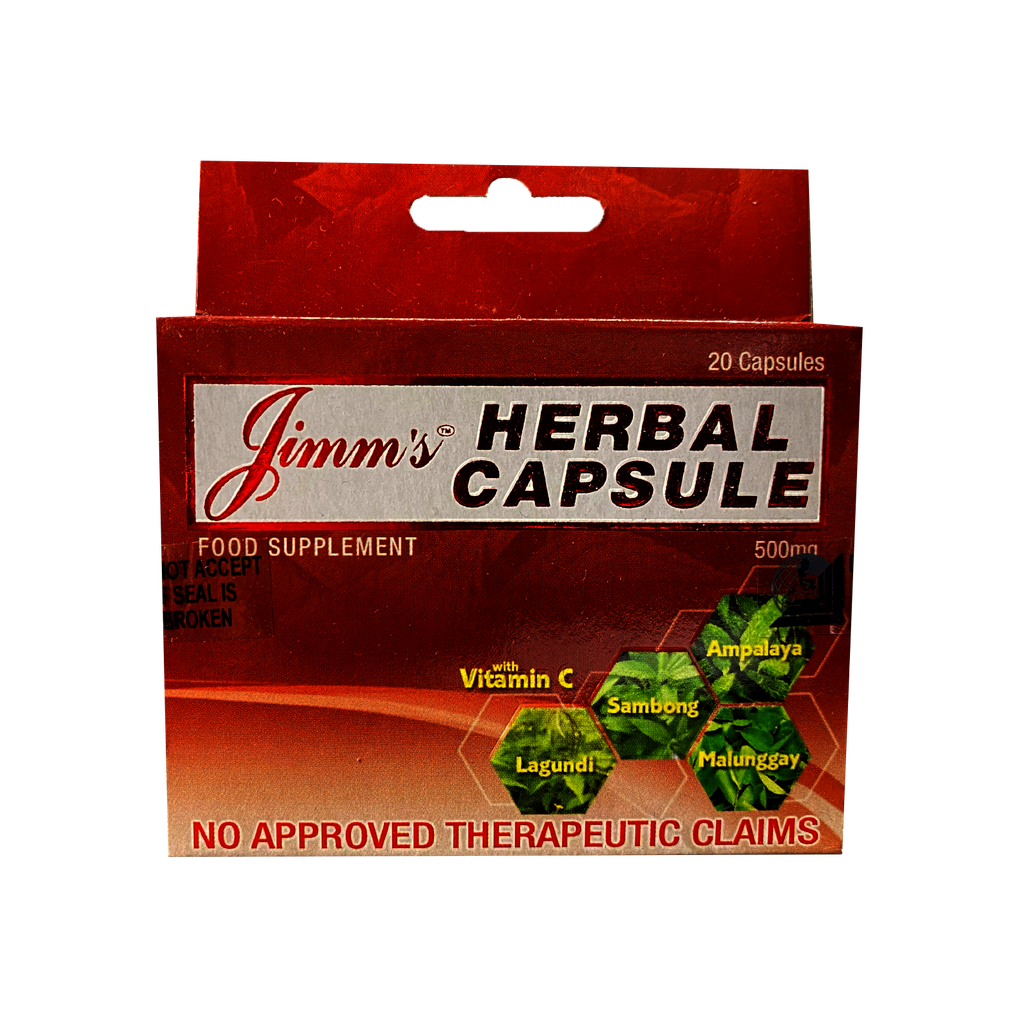 Jimm's Herbal Capsule 20's