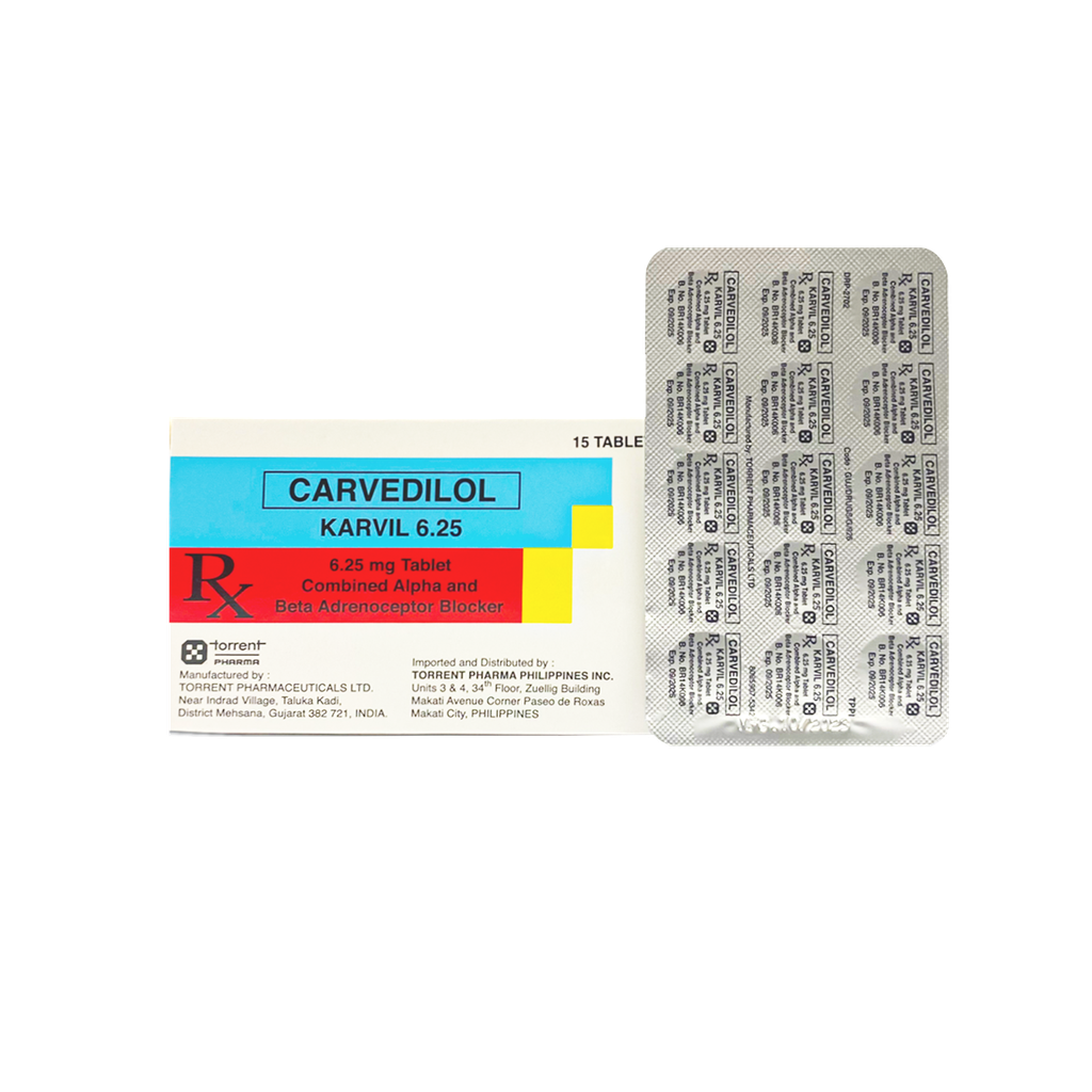 Karvil Tablet 6.25mg