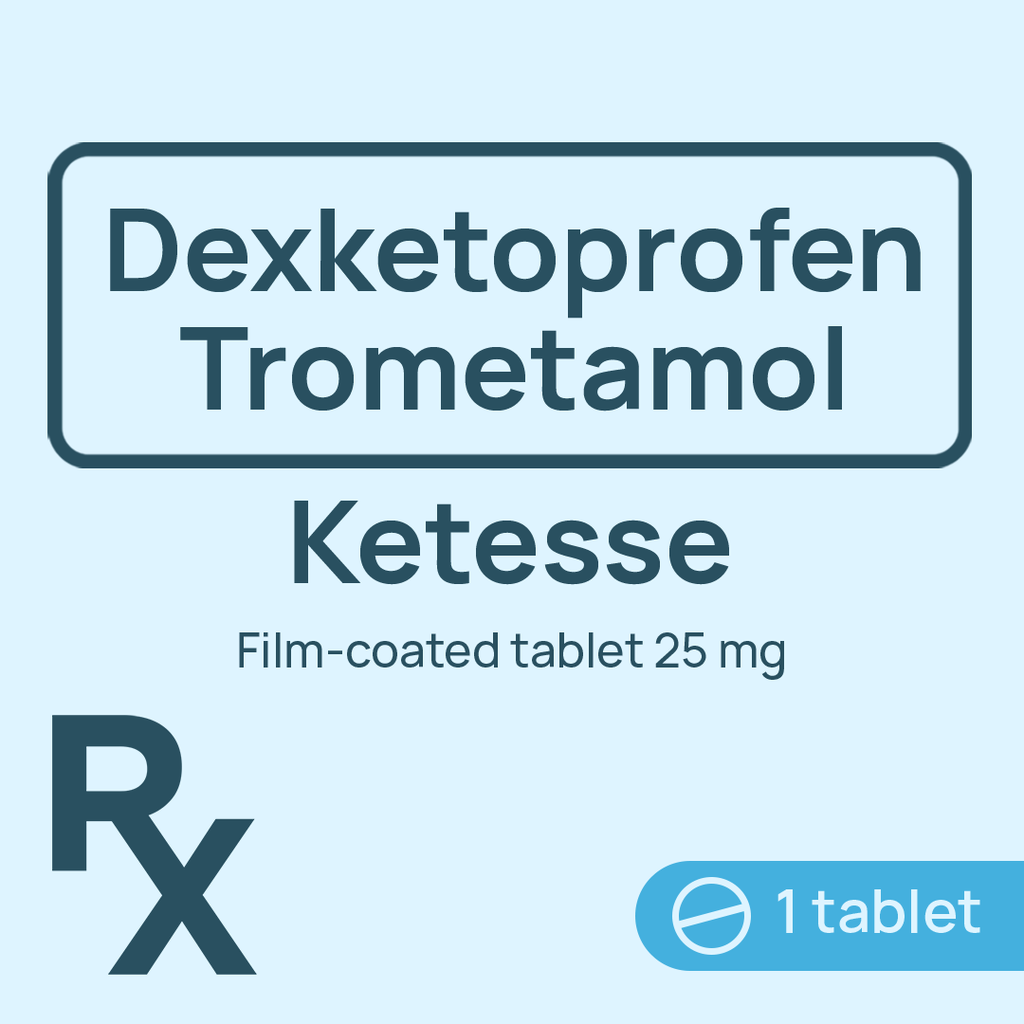Ketesse Film-Coated Tablet 25mg