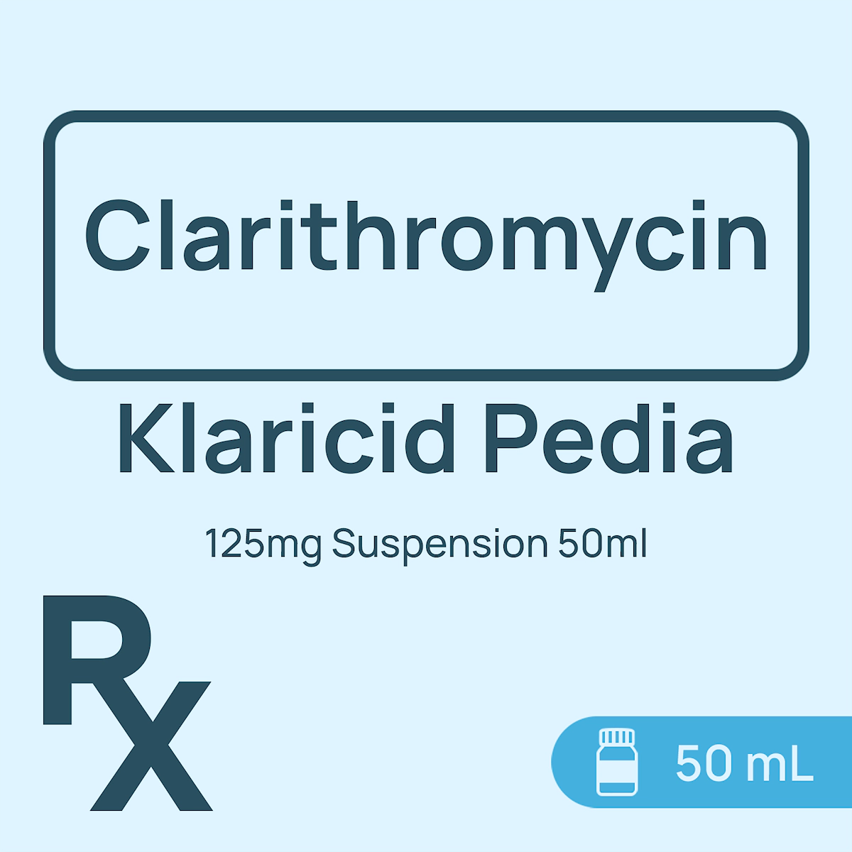 Klaricid Pedia 125mg Susp 50mL