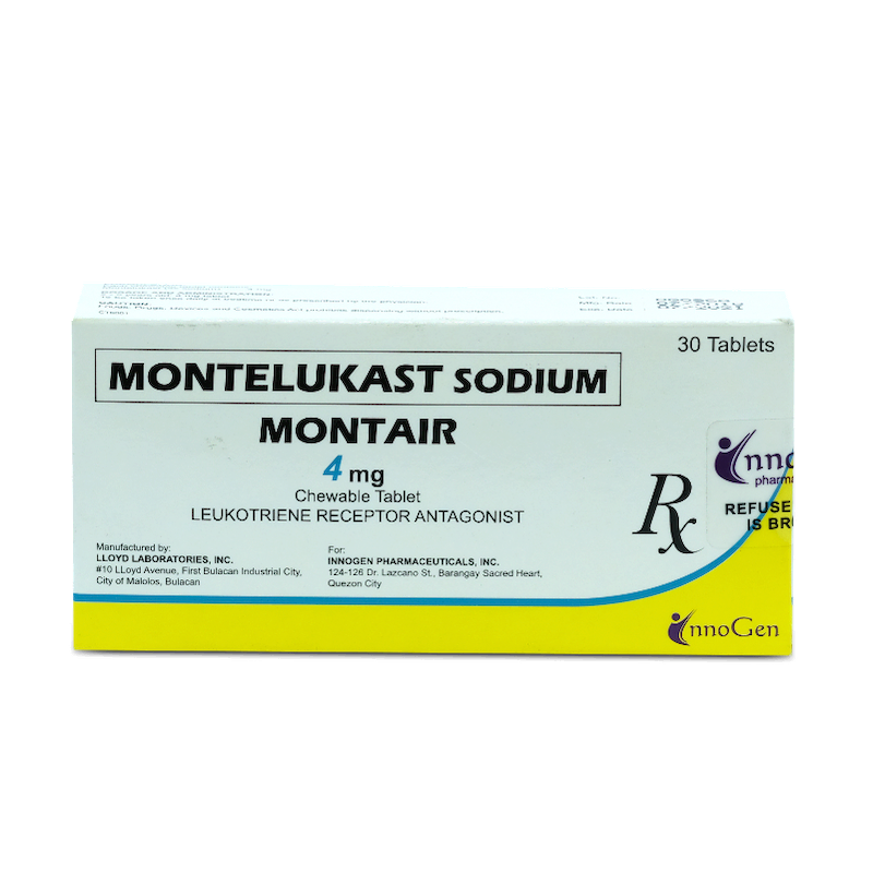 Montair Chewable Tablet 4mg