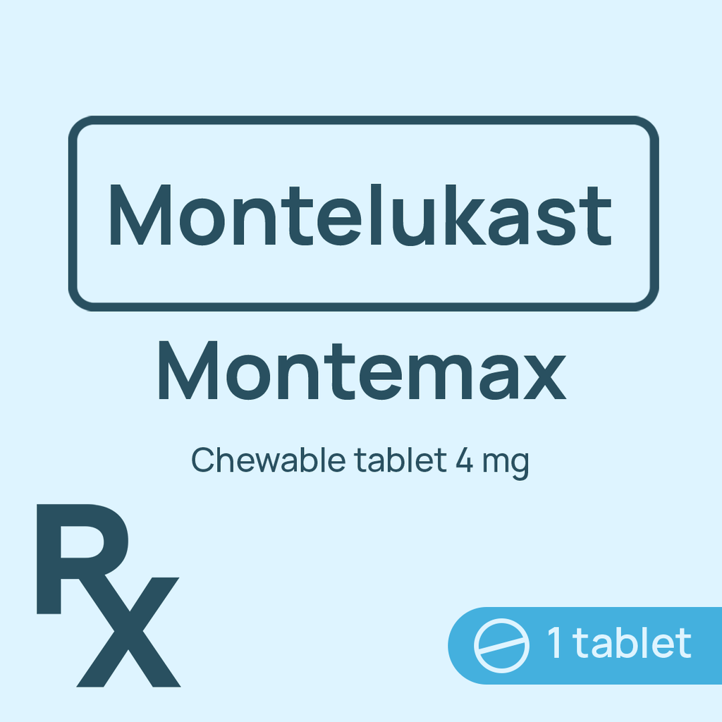 Montemax Chewable Tablet 4mg