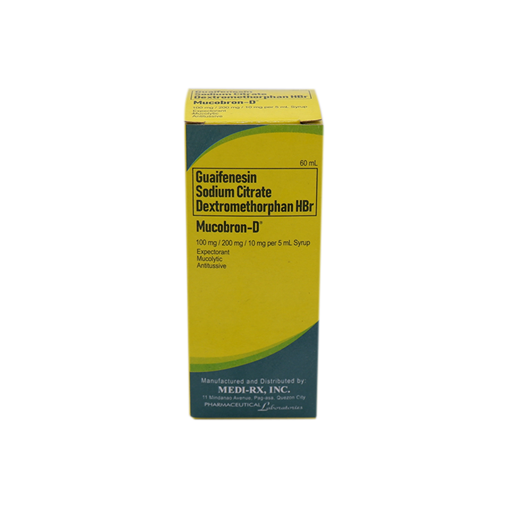 Mucobron D Syrup 60mL