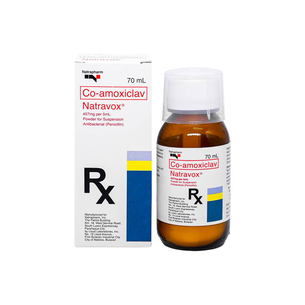 Natravox Suspension 457mg/5mL 70mL