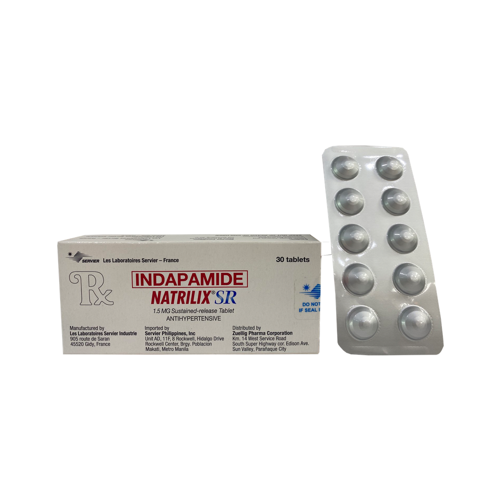 Natrilix Sr Sustained-Release Tablet 1.5mg
