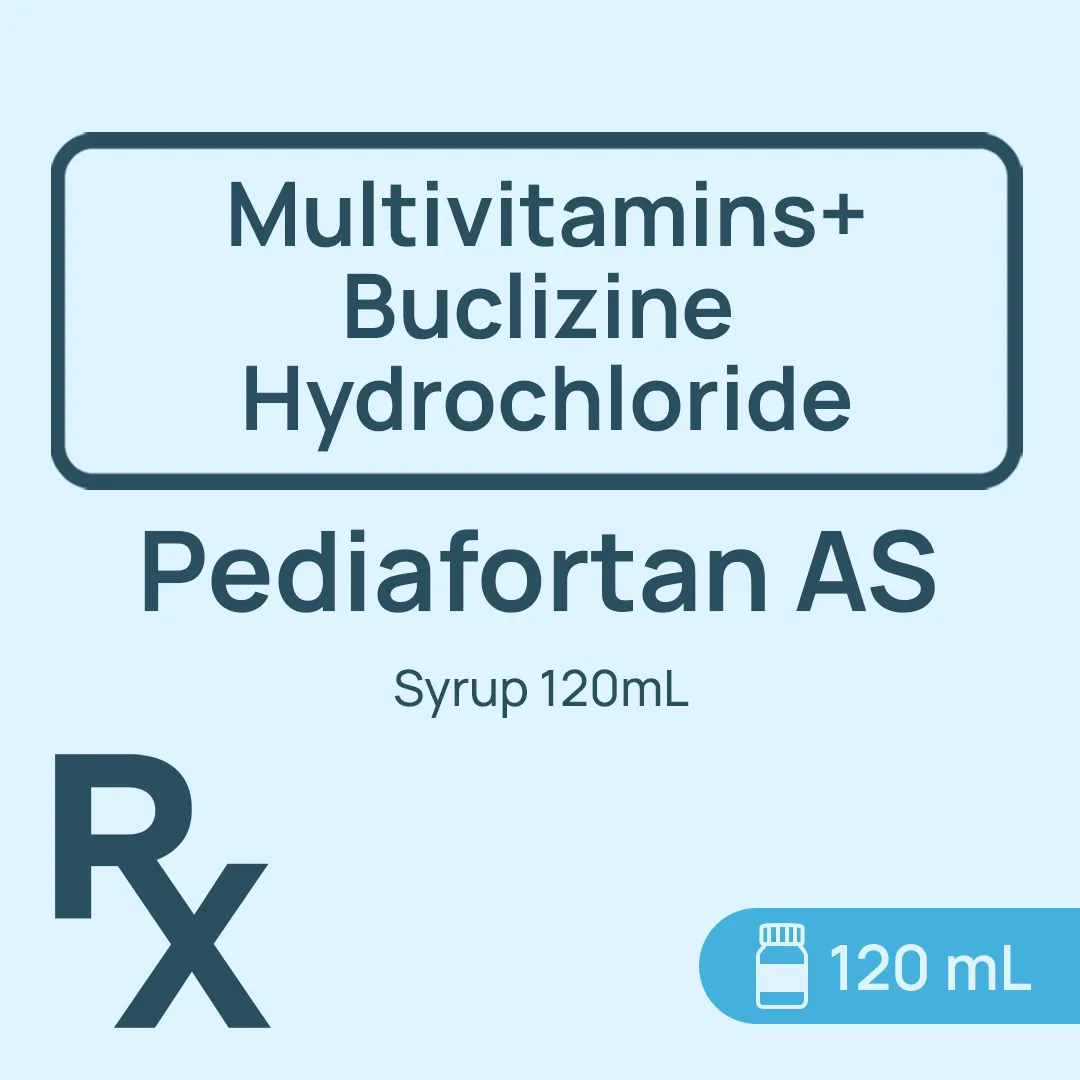 Pediafortan As Syrup 120mL