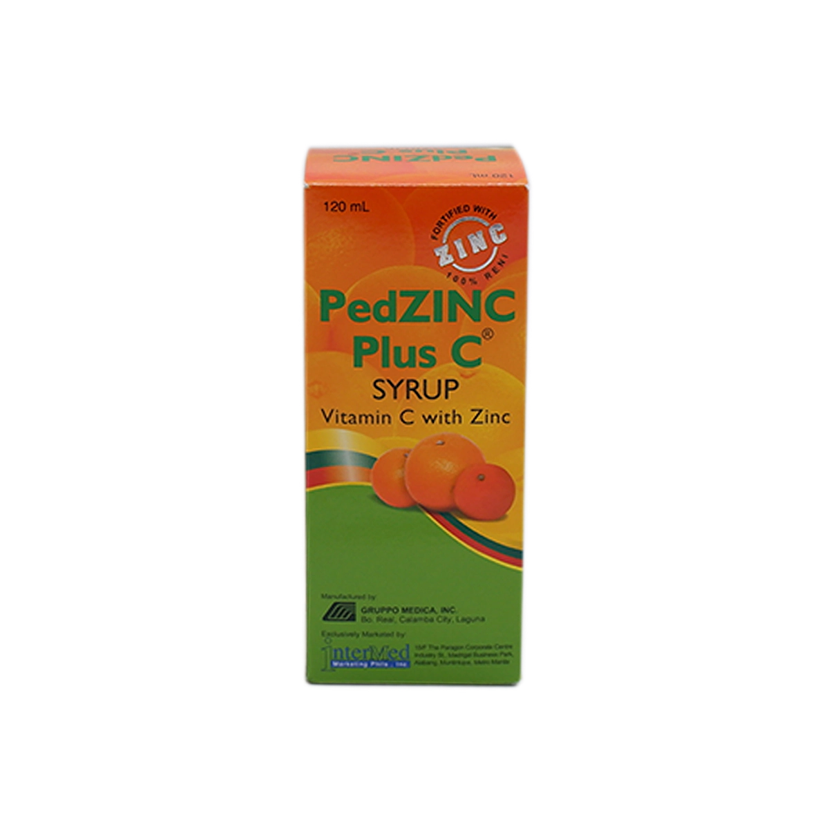 Pedzinc Plus Syrup 120mL