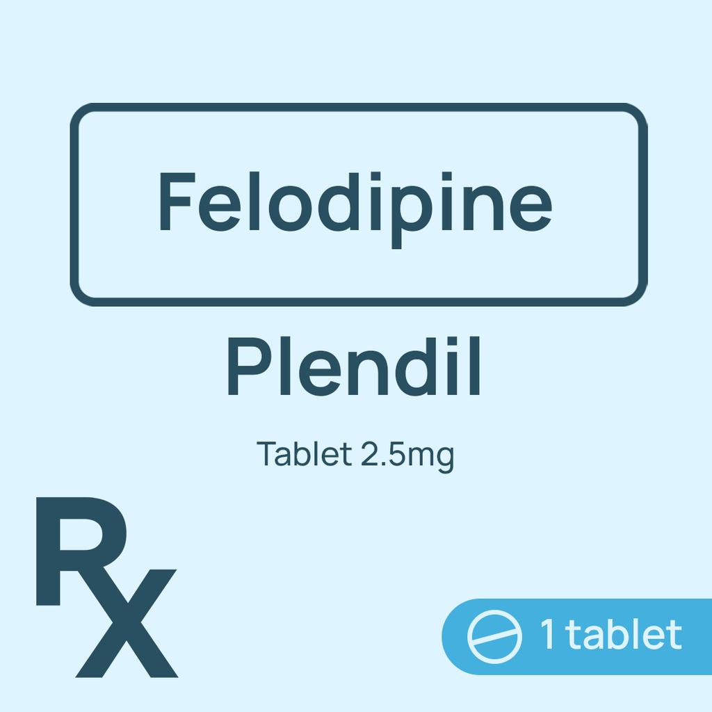 Plendil ER Tablet 2.5mg