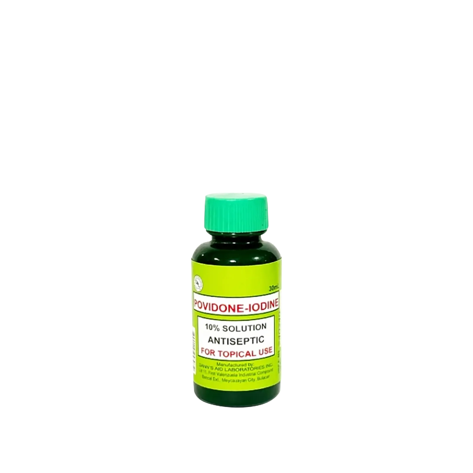 Povidone Iodine 10% Solution 30mL