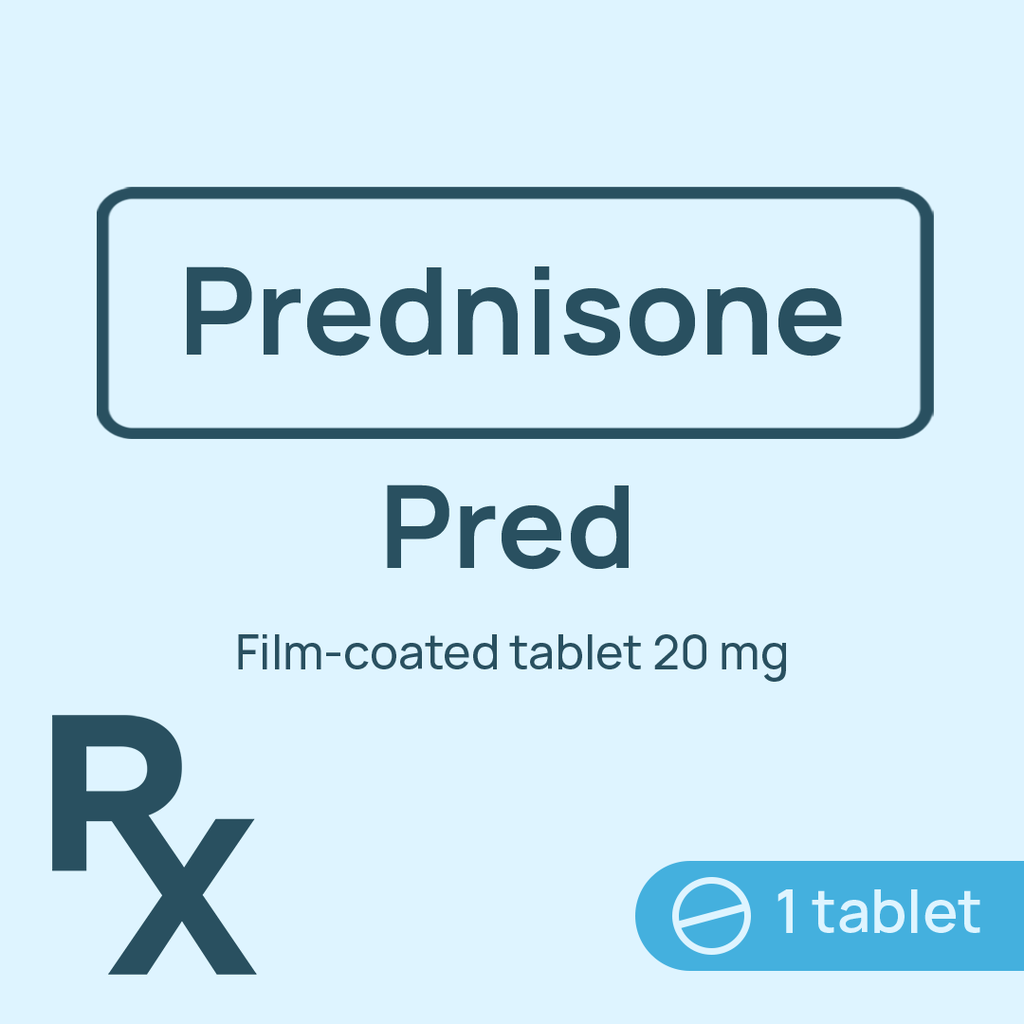 Pred Film-Coated Tablet 20mg
