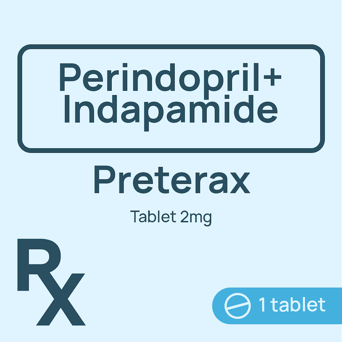 Preterax Tablet 2mg