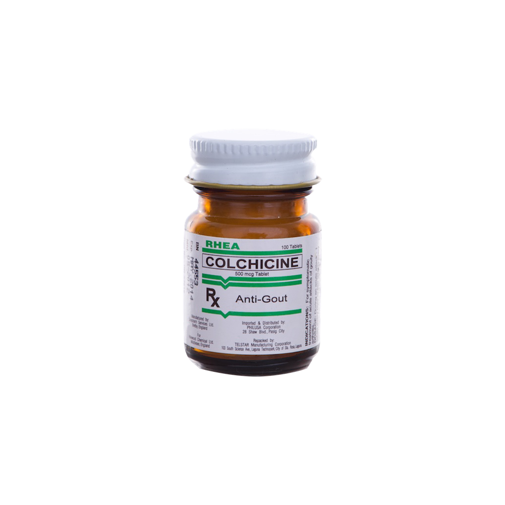 Rhea Colchicine Tablet 500 mcg