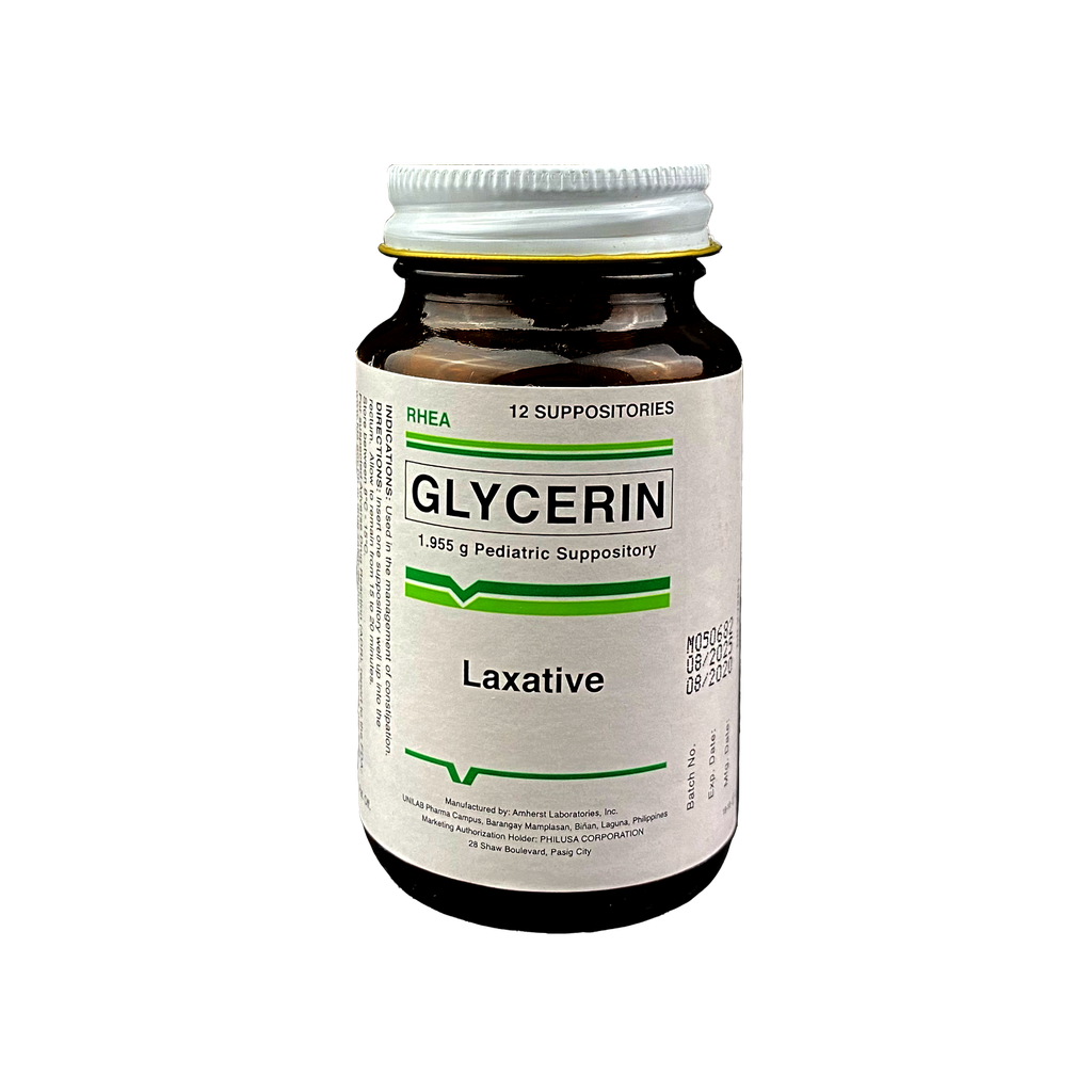Rhea Glycerine Suppository Pedia 12's