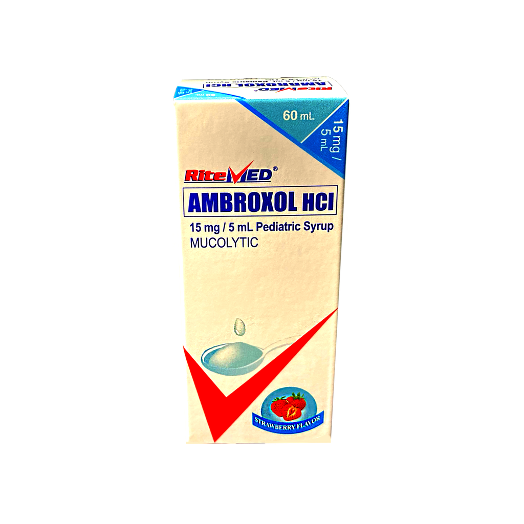 RiteMed Ambroxol 15mg Syrup 60mL