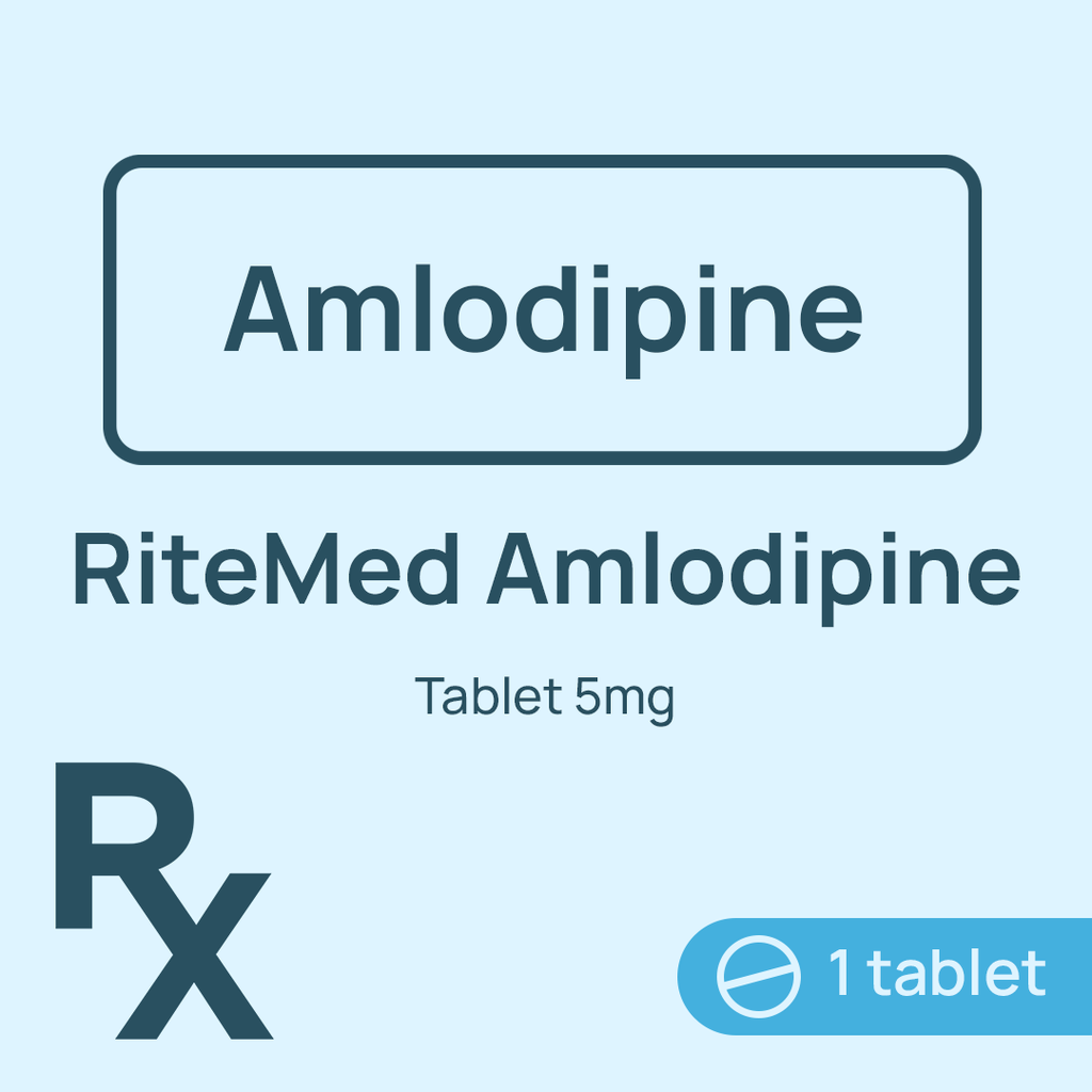RiteMed Amlodipine Tablet 5mg
