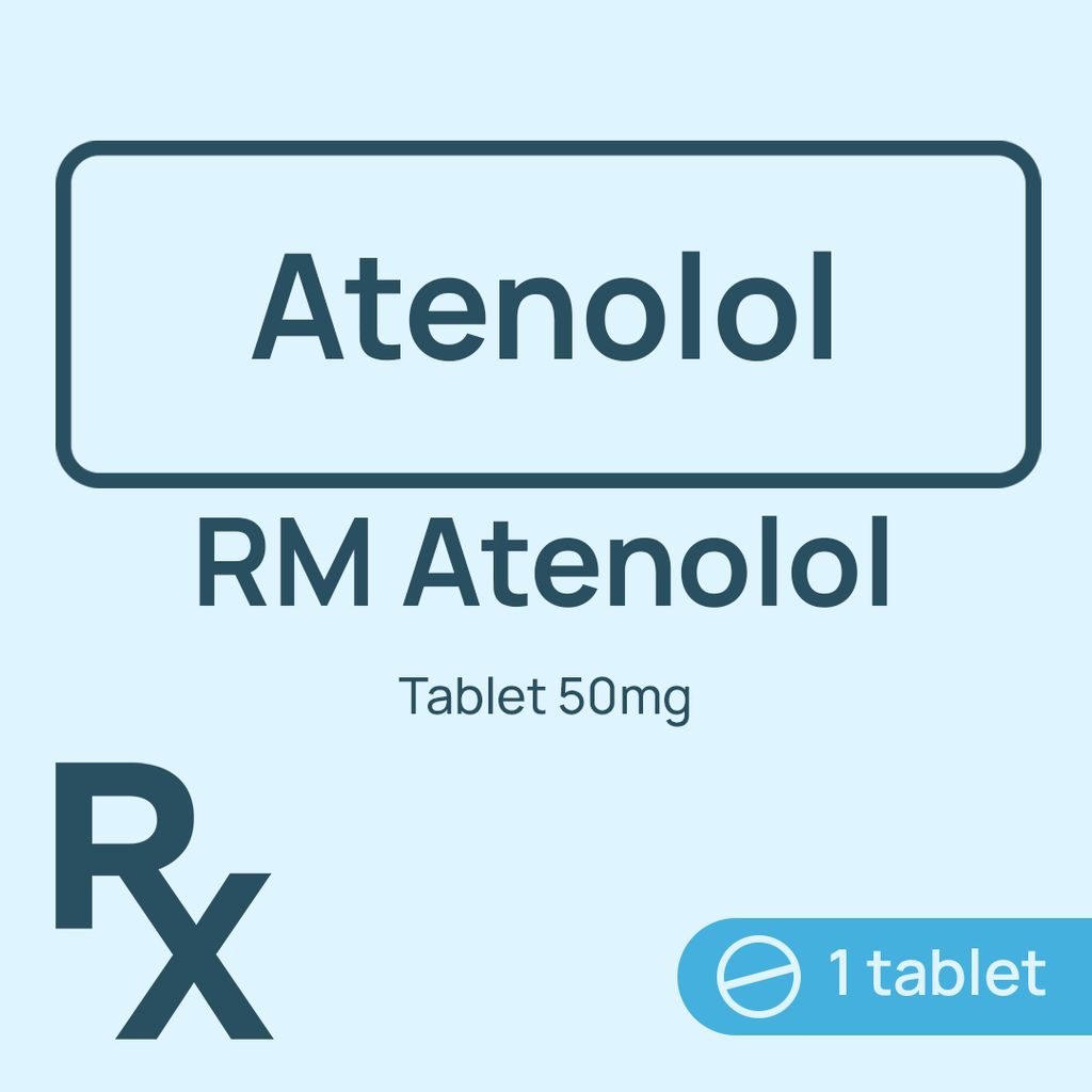 RiteMed Atenolol Tablet 50mg