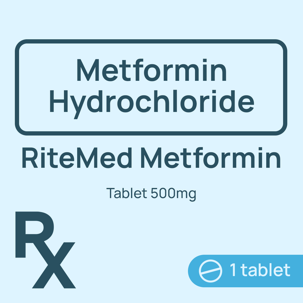 RiteMed Metformin Tablet 500mg