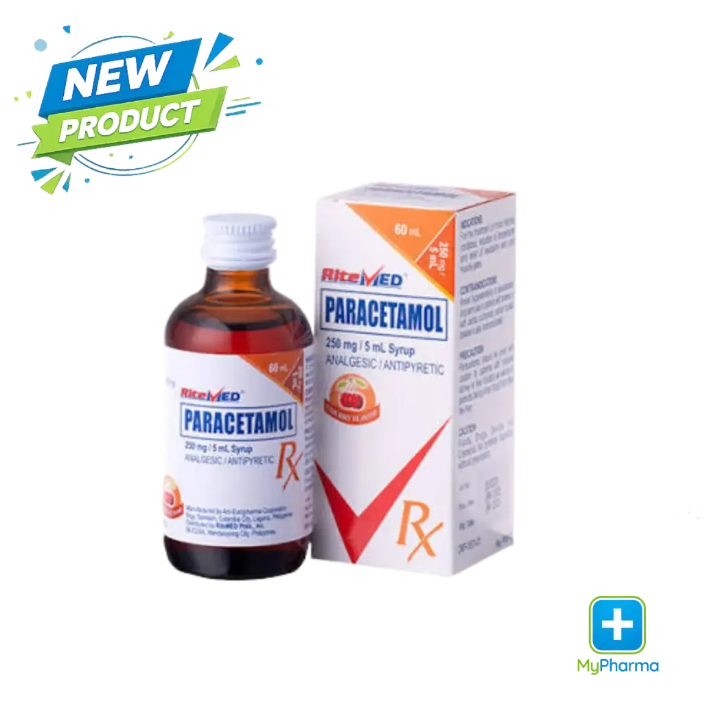 RiteMed Paracetamol 250mg Syrup 60mL