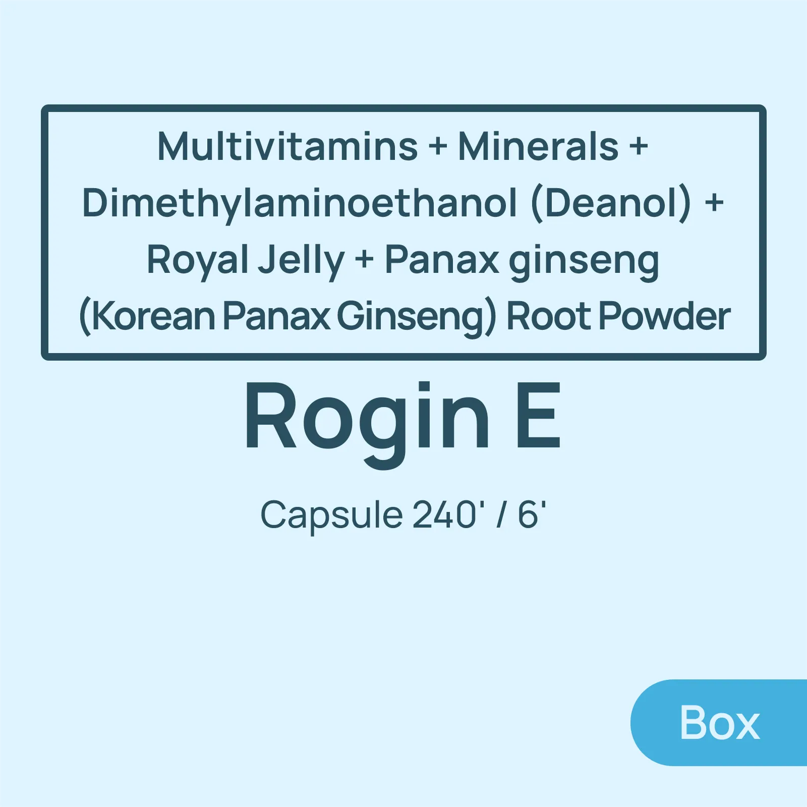 Rogin E Capsule