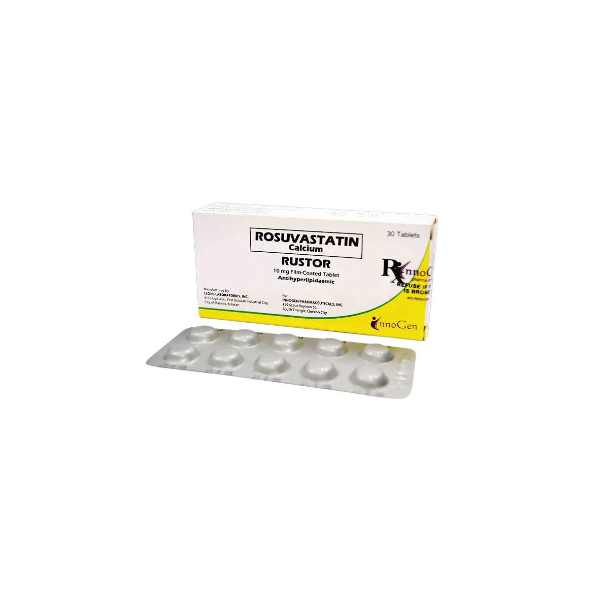 Rustor Fc Tablet 10mg