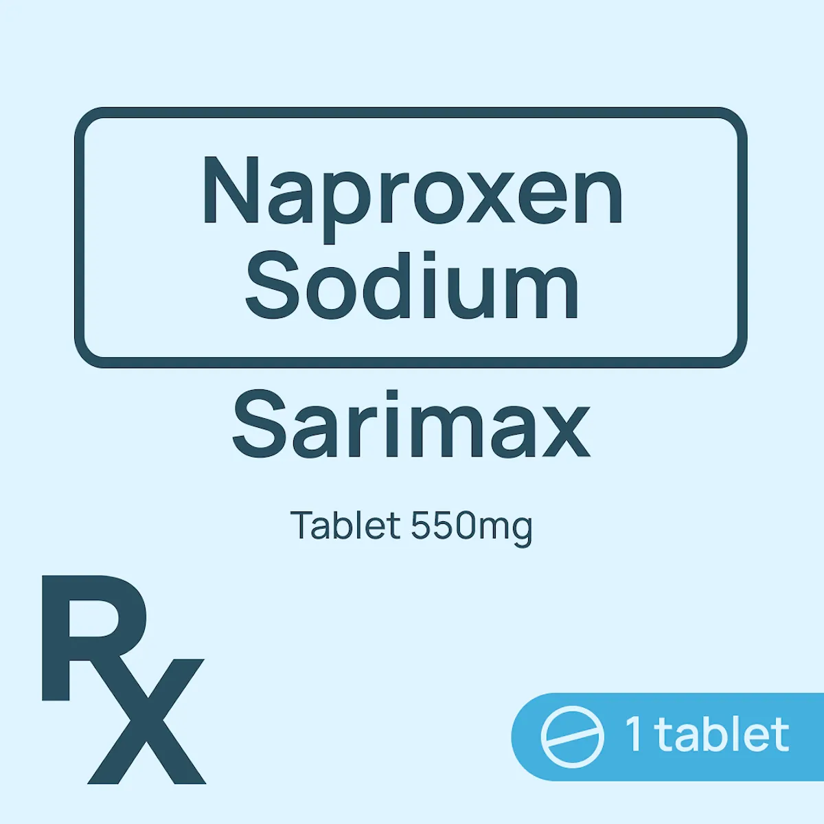 Sarimax Film-Coated Tablet 550mg