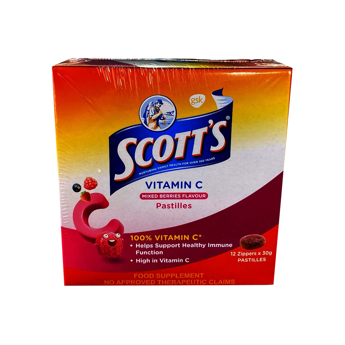 Scott's Chewy Vitamin C Mixed Berries Pastilles15's