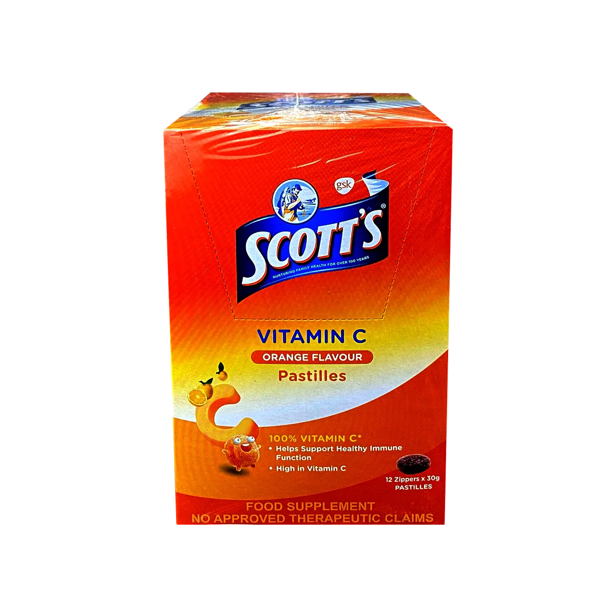 Scott's Chewy Vitamin C Orange 15's