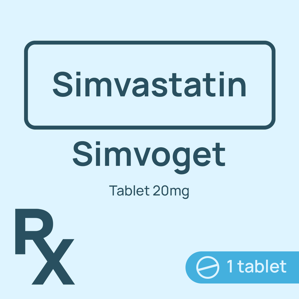 Simvoget Tablet 20mg