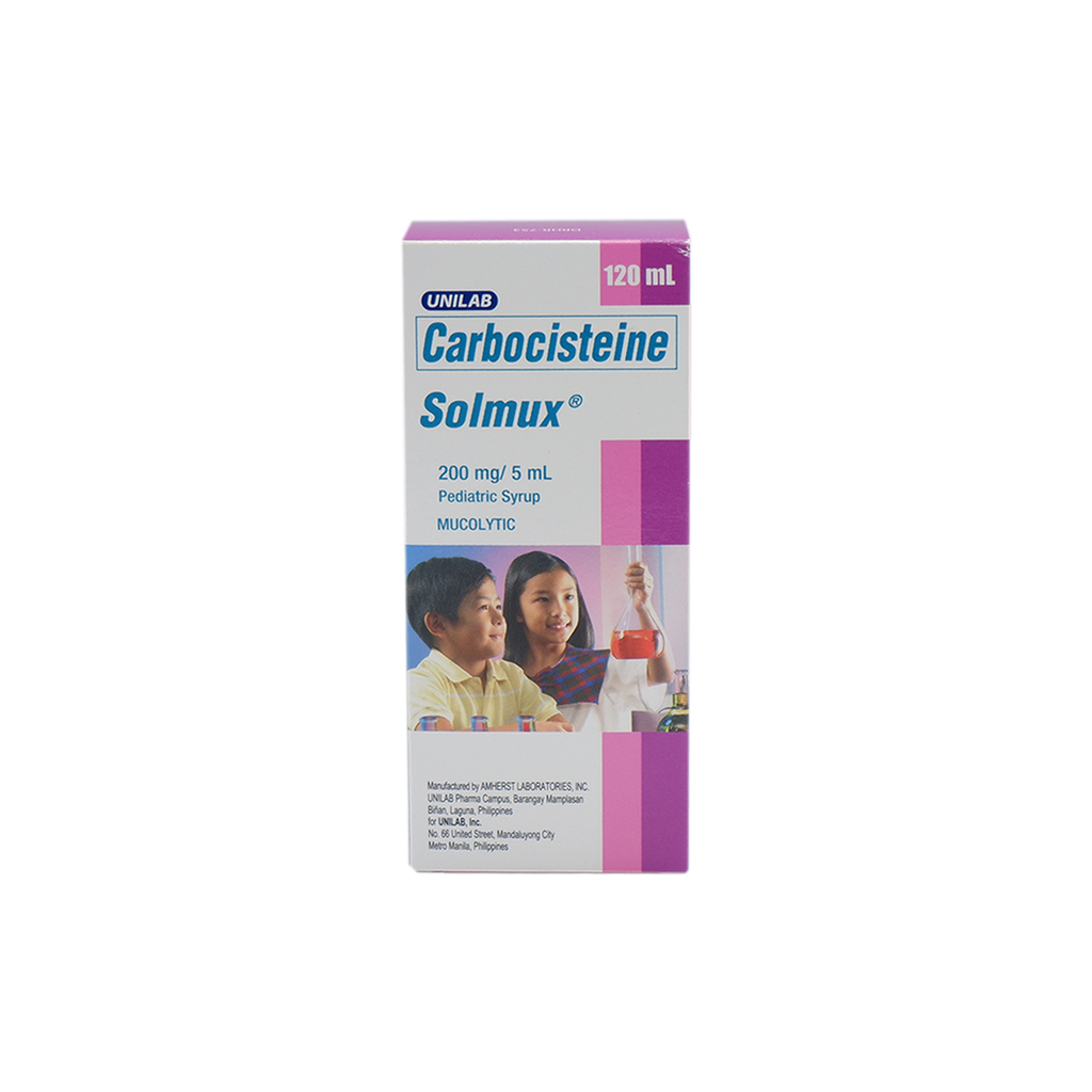 Solmux Suspension 200mg 120mL